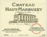 Haut Marbuzet